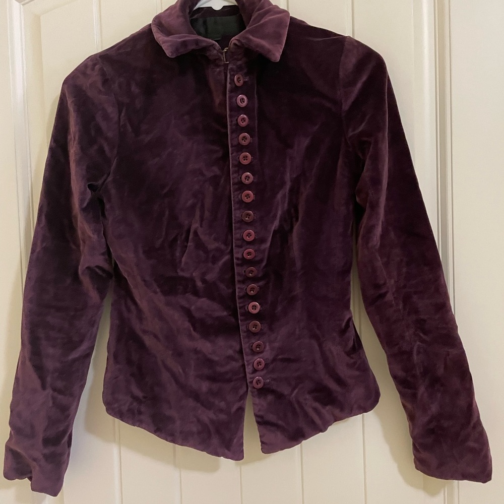 Velvet jacket